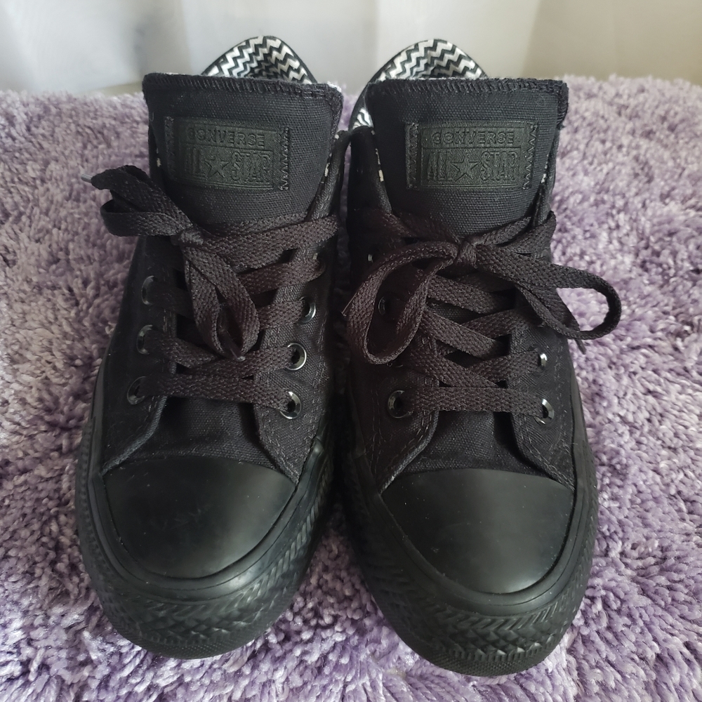 🌿Black Converse